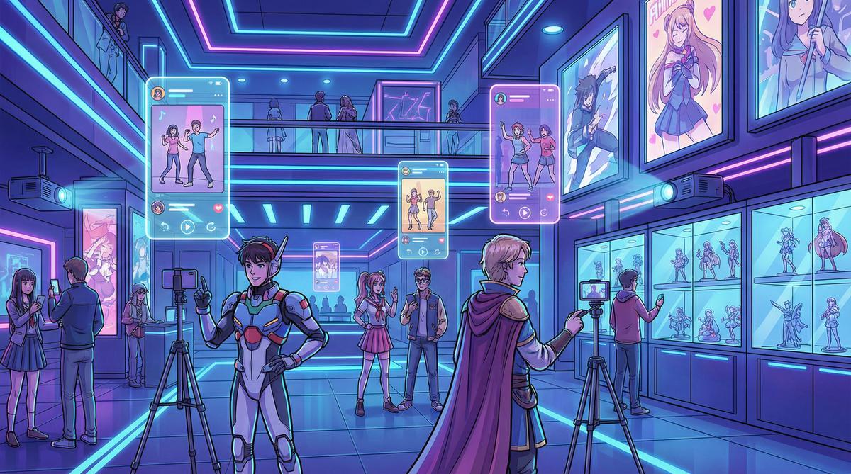 糖心vlog二次元cosplay短视频